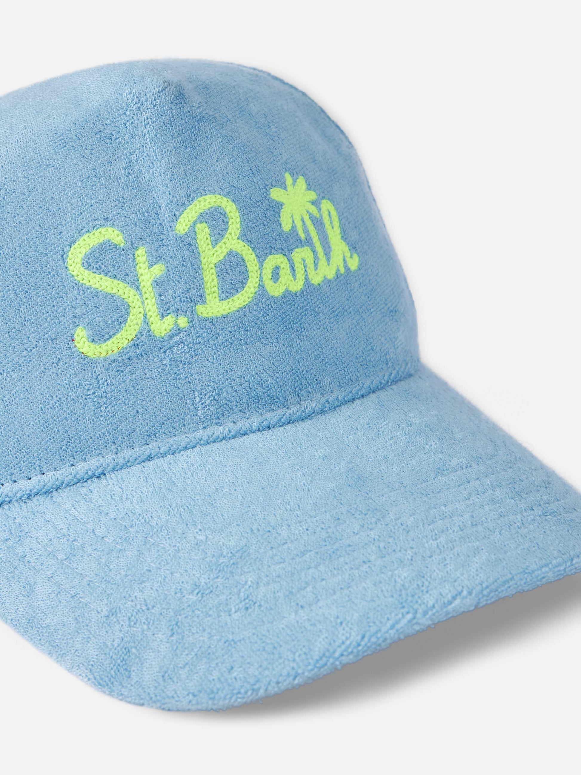 Light blue terry ball cap Matthew - MC2 Saint Barth
