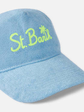 Light blue terry ball cap Matthew - MC2 Saint Barth
