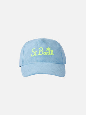 Light blue terry ball cap Matthew - MC2 Saint Barth