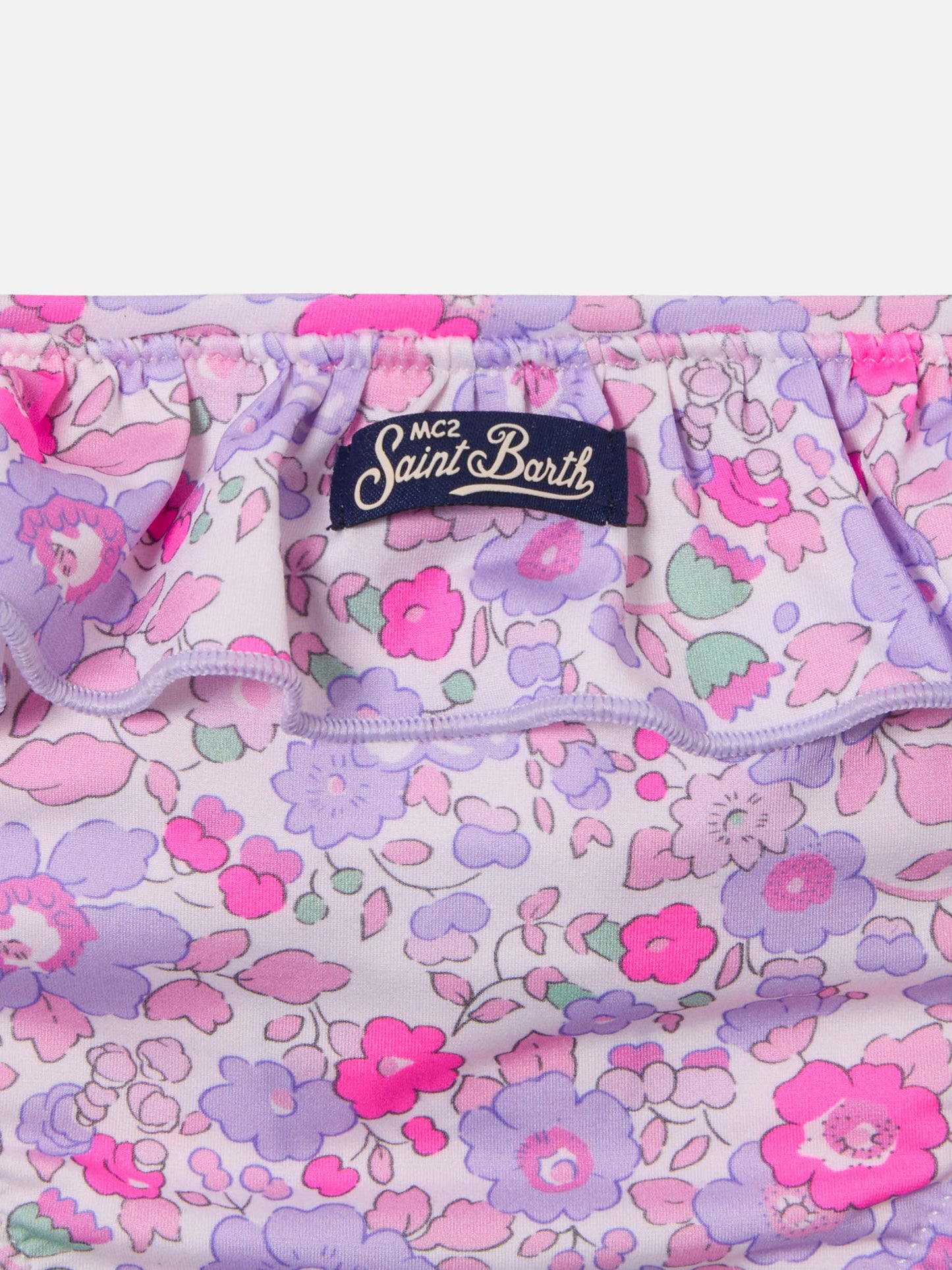 Melly floral print swim briefs | Made with Liberty Fabric