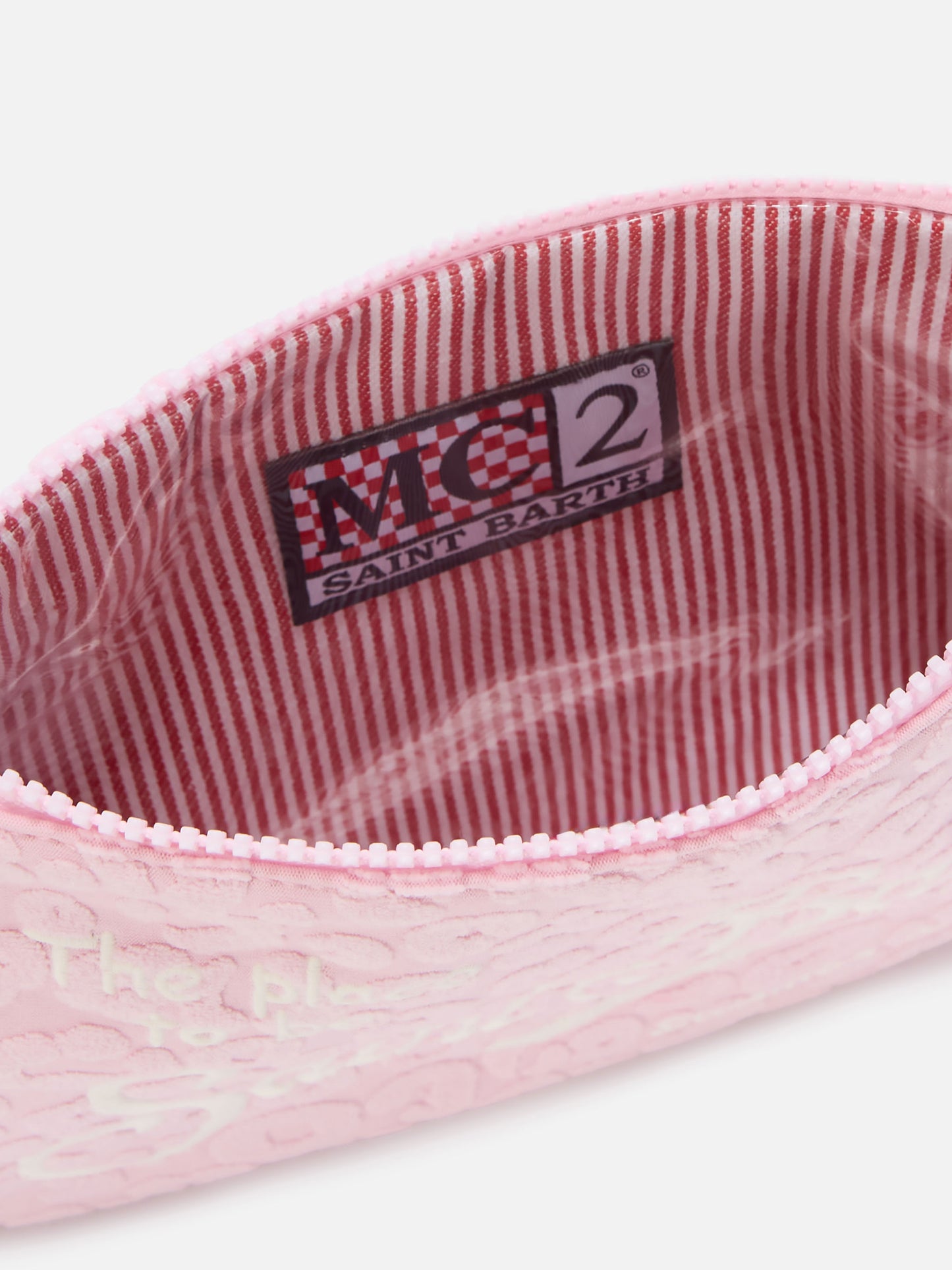 Parisienne Sponge pouch con motivo leopardato in rilievo e trcolla removibile