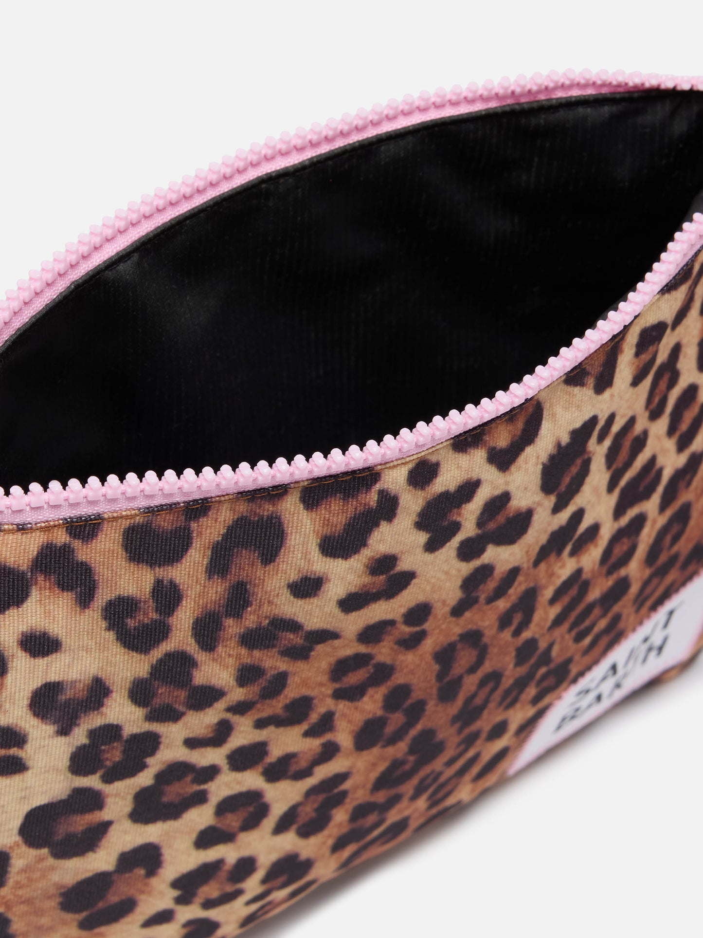 Pareasy nylon pochette with animalier print