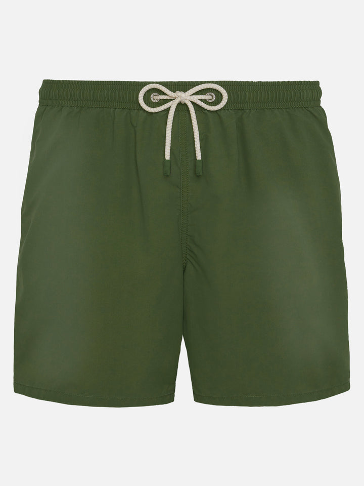 Costume mare Patmos Used verde militare vintage