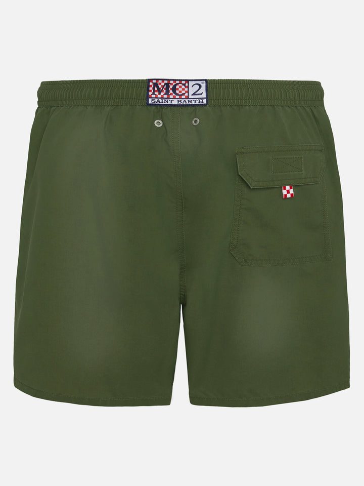 Costume mare Patmos Used verde militare vintage