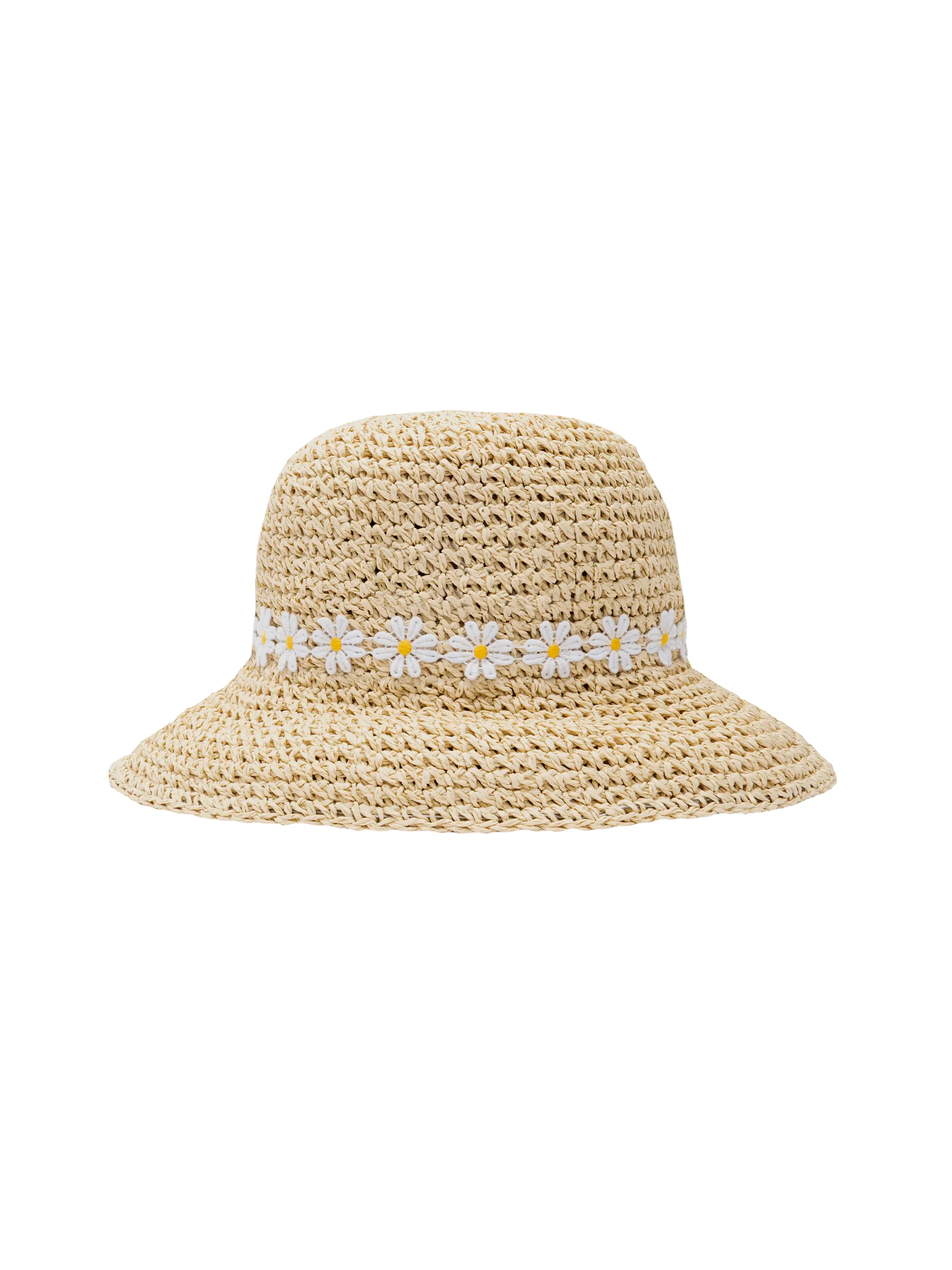 Polly bucket-style straw-effect hat - MC2 Saint Barth