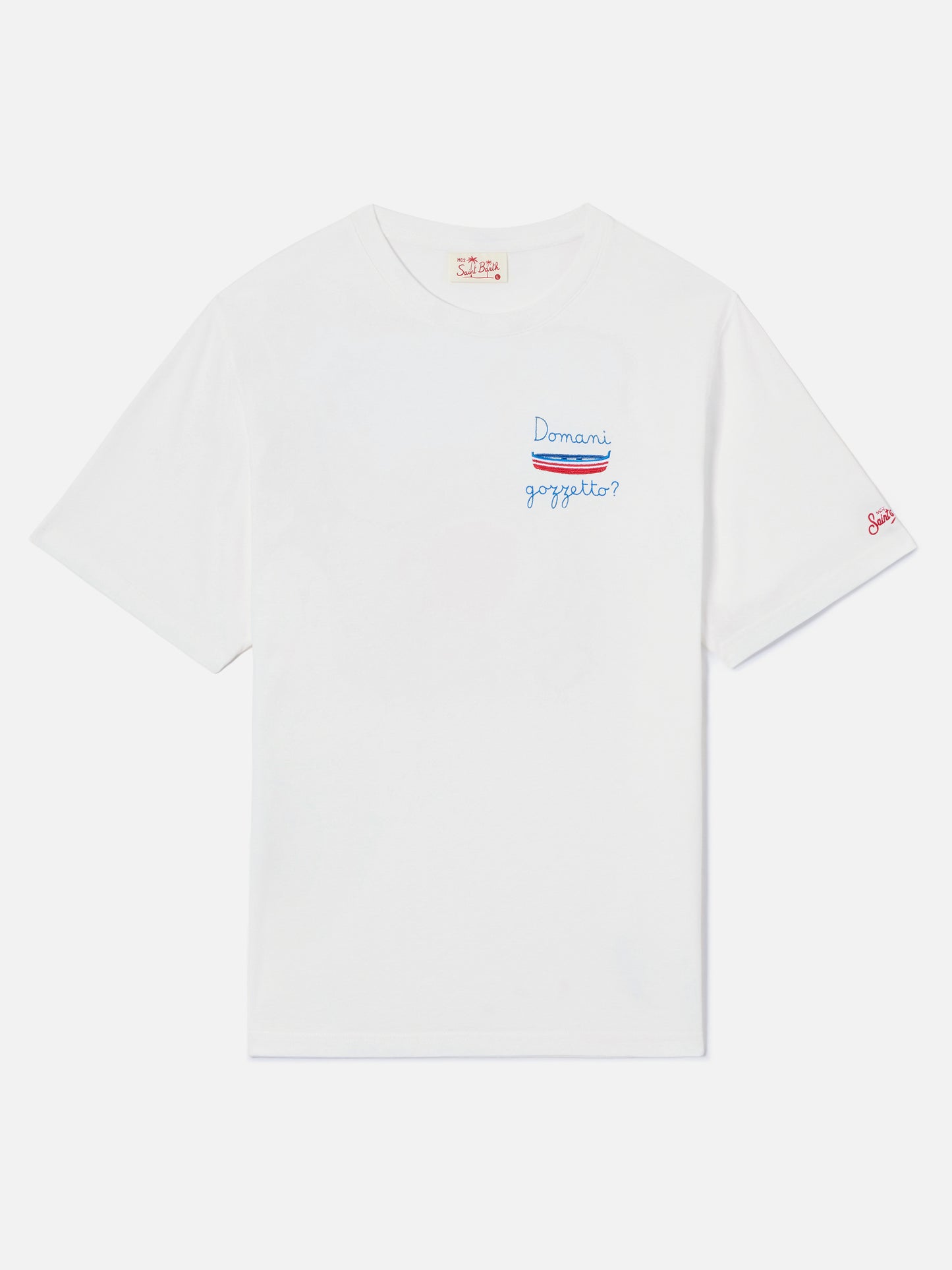 T-shirt Portofino avec broderie Domani Gozzetto?