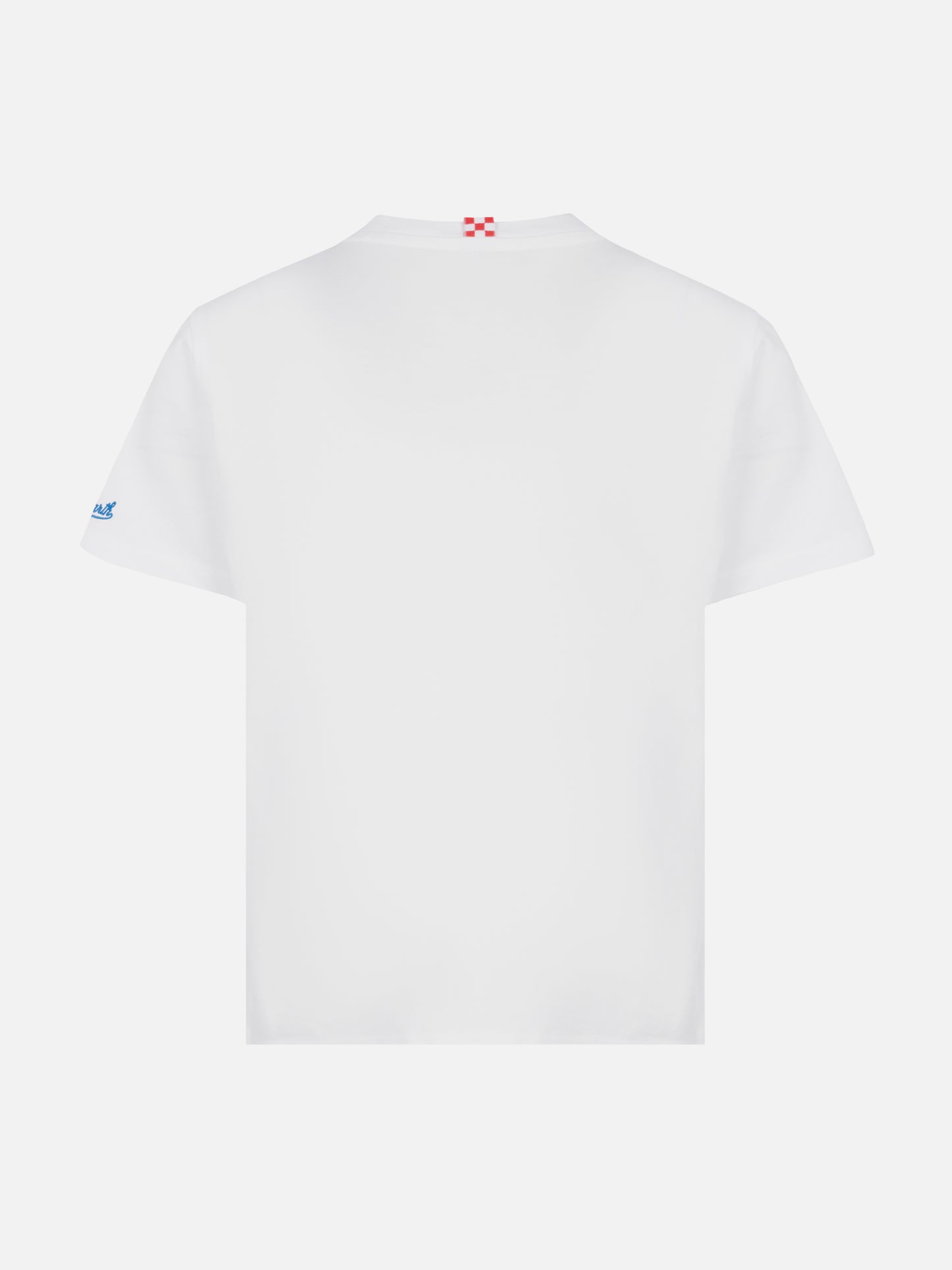 Portofino Jr cotton jersey t-shirt with Capriccio di Mare embroidery | INSULTI LUMINOSI SPECIAL EDITION - MC2 Saint Barth