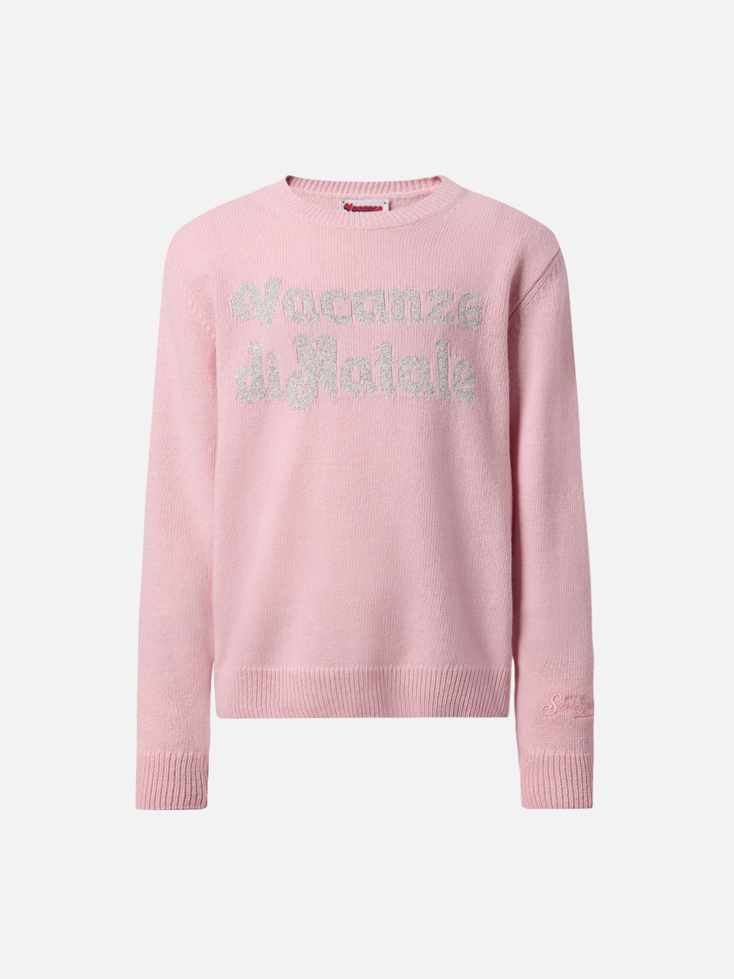 Maglione Princess in misto cashmere con jacquard lurex Vacanze di Natale | VACANZE DI NATALE