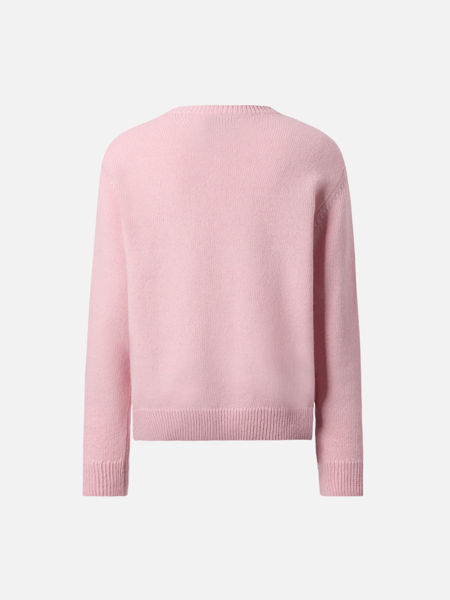 Princess cashmere-blend crewneck with Vacanze di Natale lurex jacquard | VACANZE DI NATALE SPECIAL EDITION