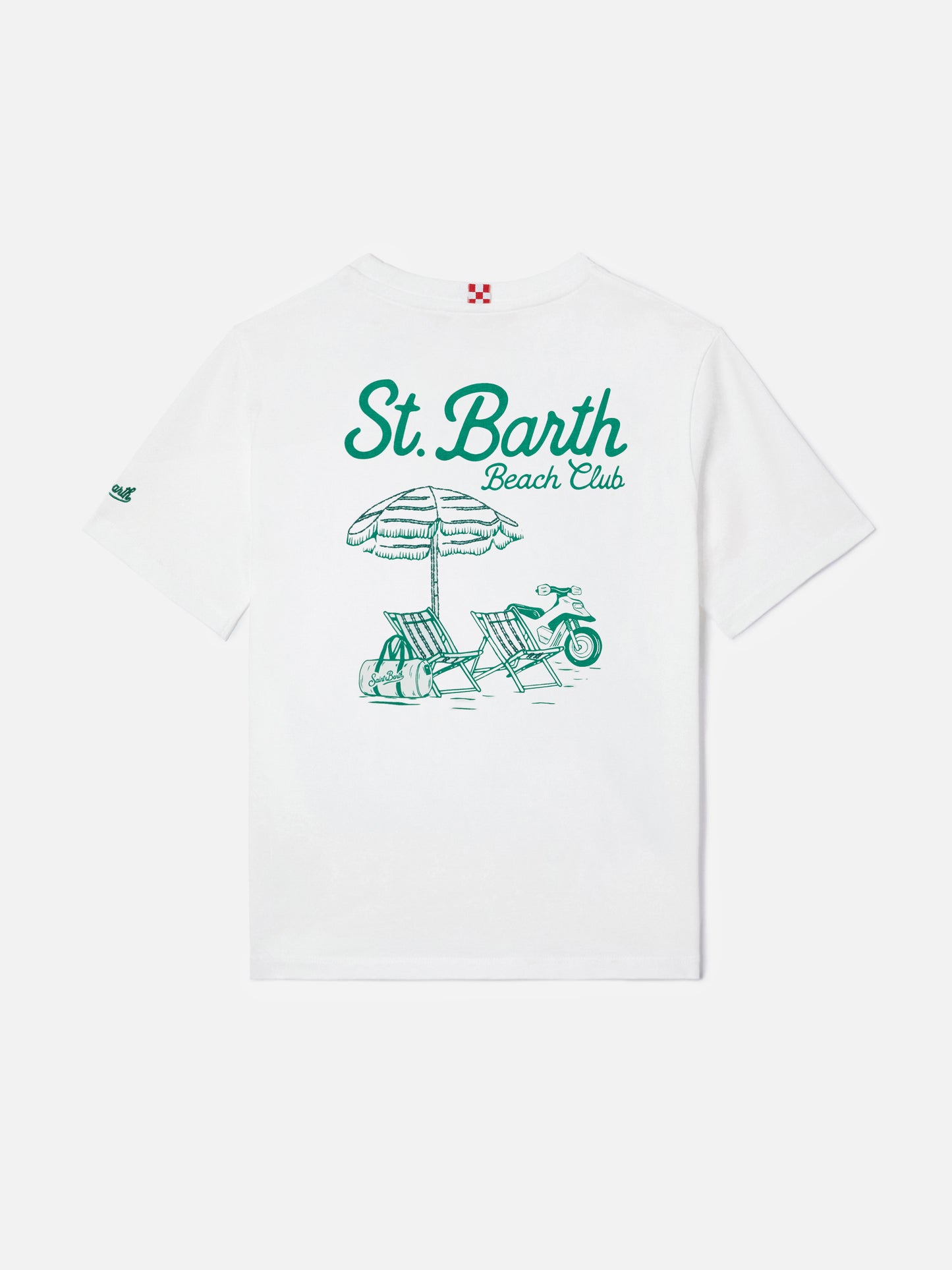 T-shirt Portland Jr avec maxi imprimé Beach Club au dos