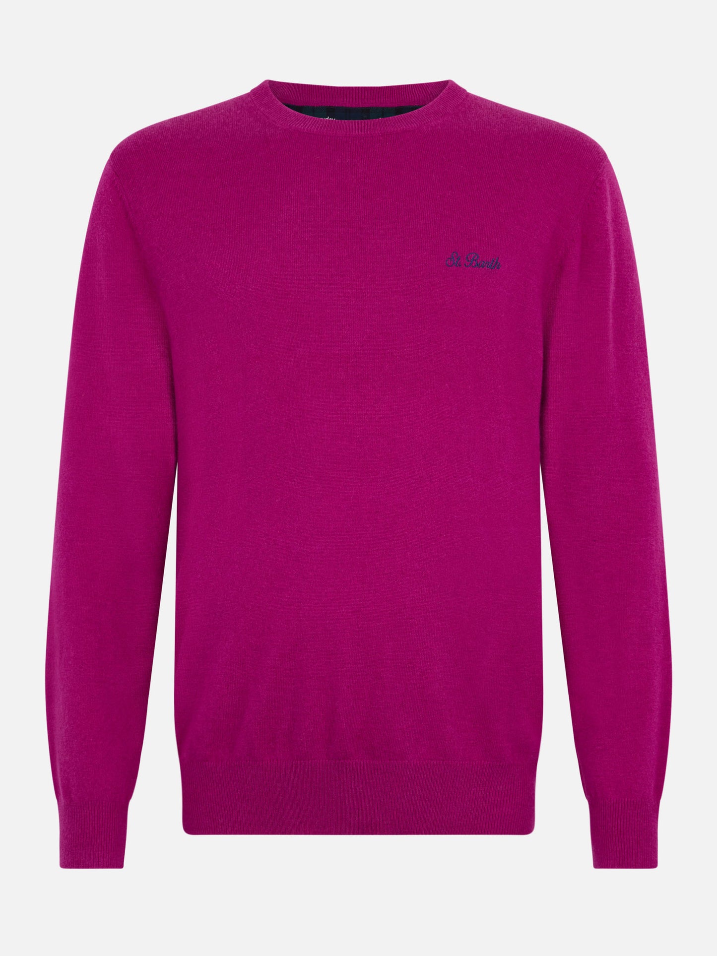 Man peony cashmere blend crewneck sweater Regent - MC2 Saint Barth