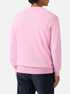 Regent 100% LAMBSWOOL sweater in pink