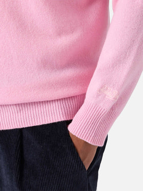 Regent 100% LAMBSWOOL sweater in pink