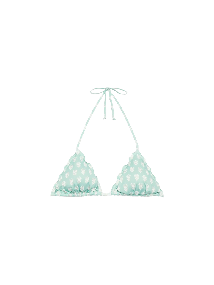 Sagittarius klassisches Triangel-Top mit Blumenmuster