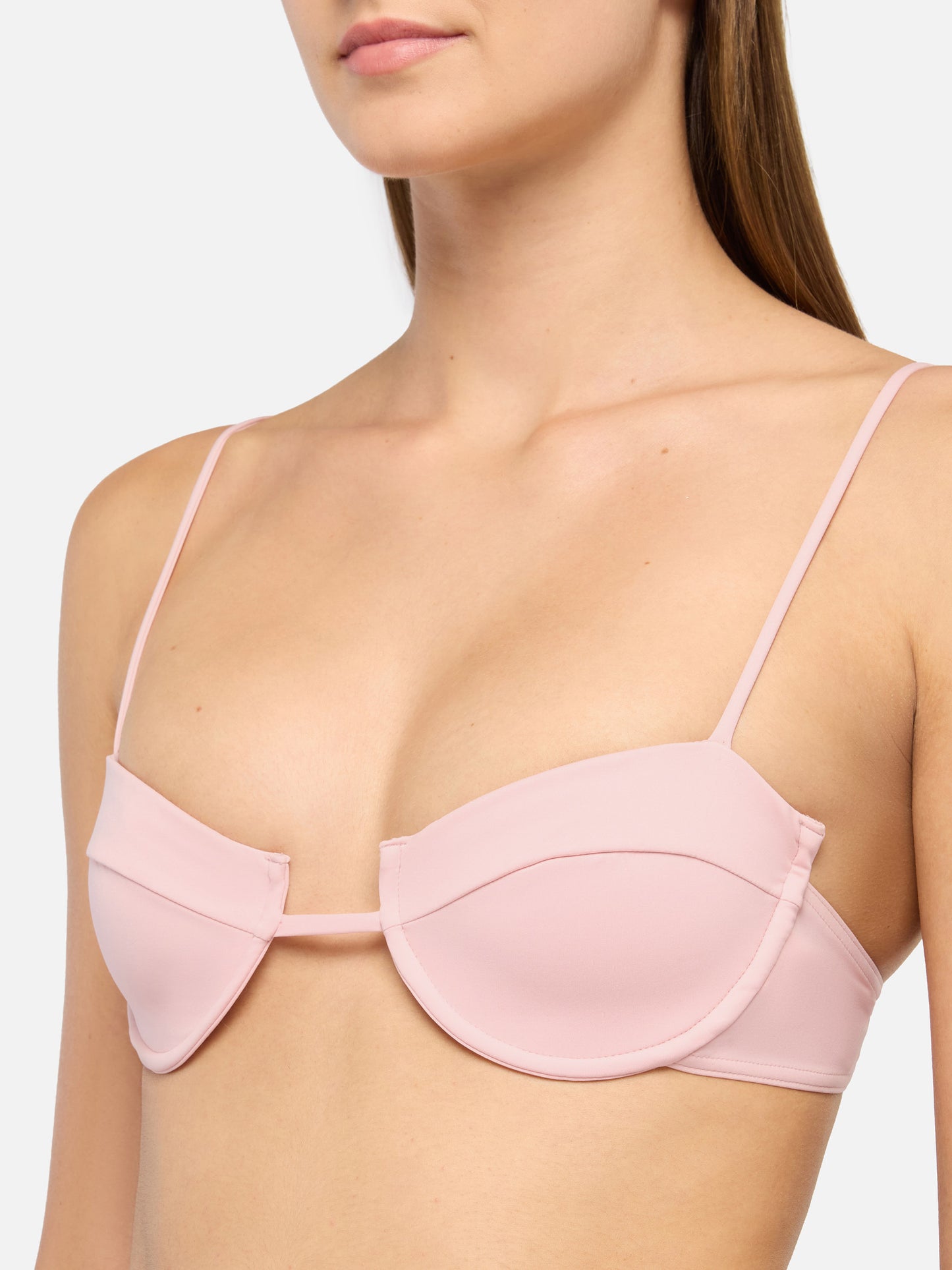 Salina Virgo pink bralette bikini