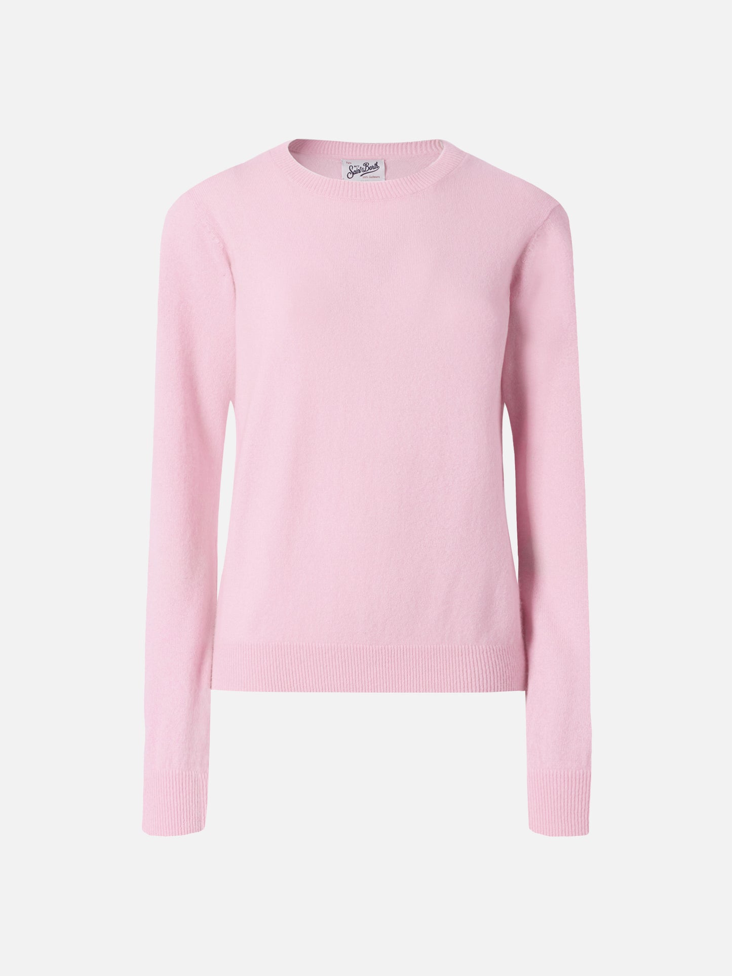 Pullover Sorbonne aus 100 % Kaschmir in Rosa