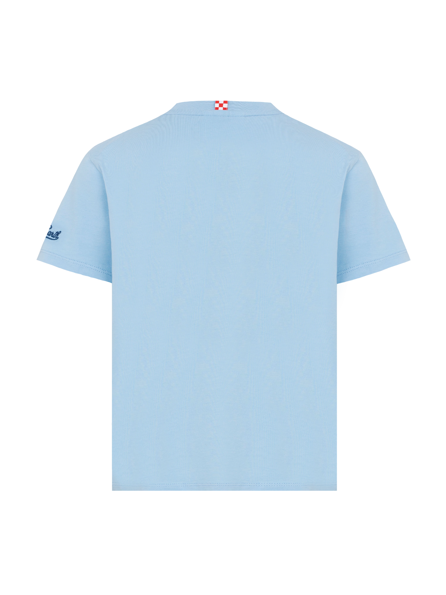 Cotton t-shirt with St. Barth local embroidery and Snoopy print | SNOOPY PEANUTS® SPECIAL EDITION - MC2 Saint Barth