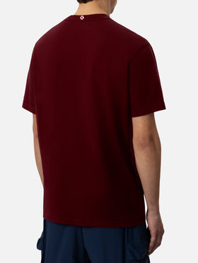 Cotton T-shirt with St. Barth Sport Club print - MC2 Saint Barth