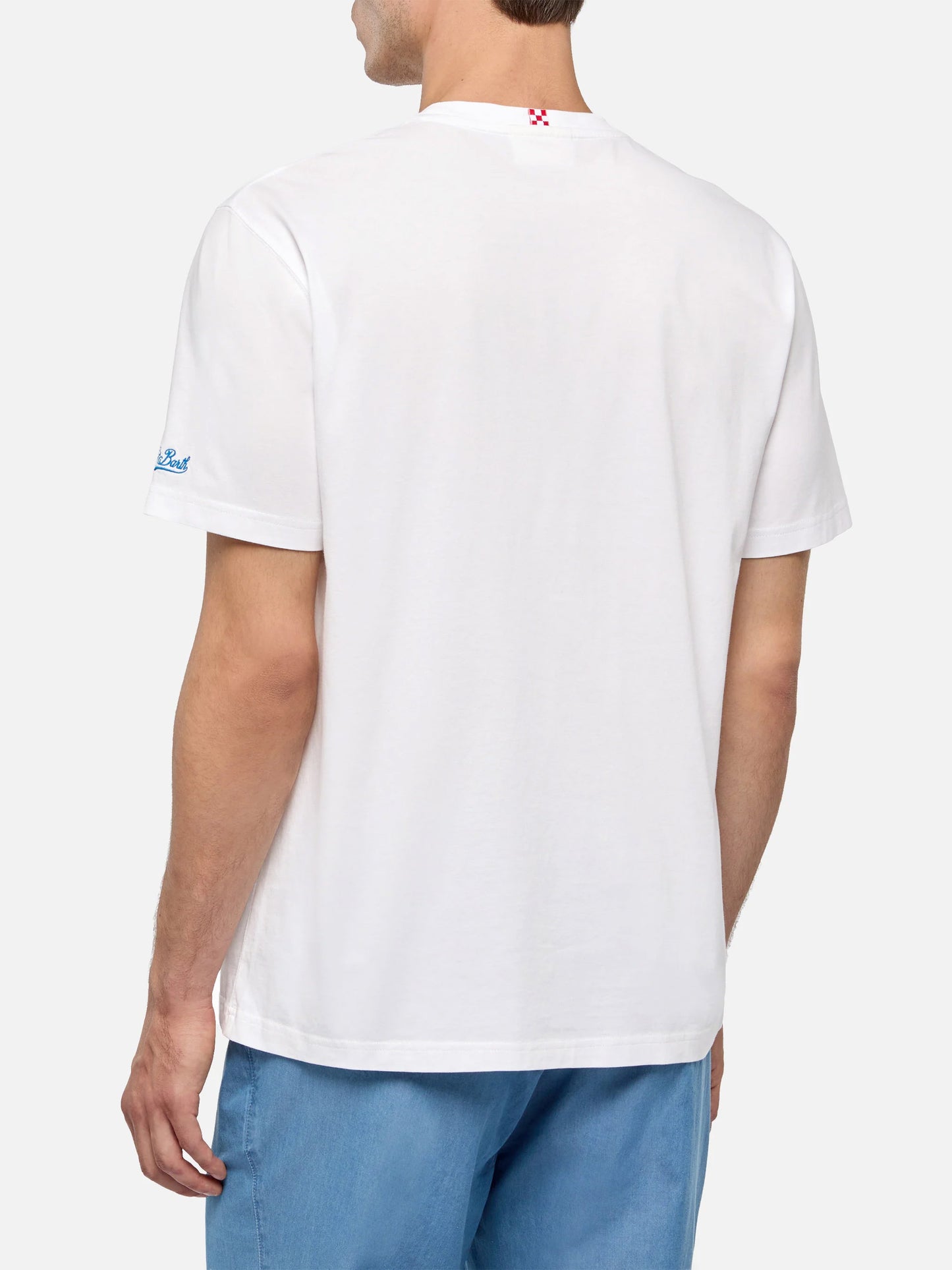 T-shirt with Gente di Mare print and embroidery | Special Edition