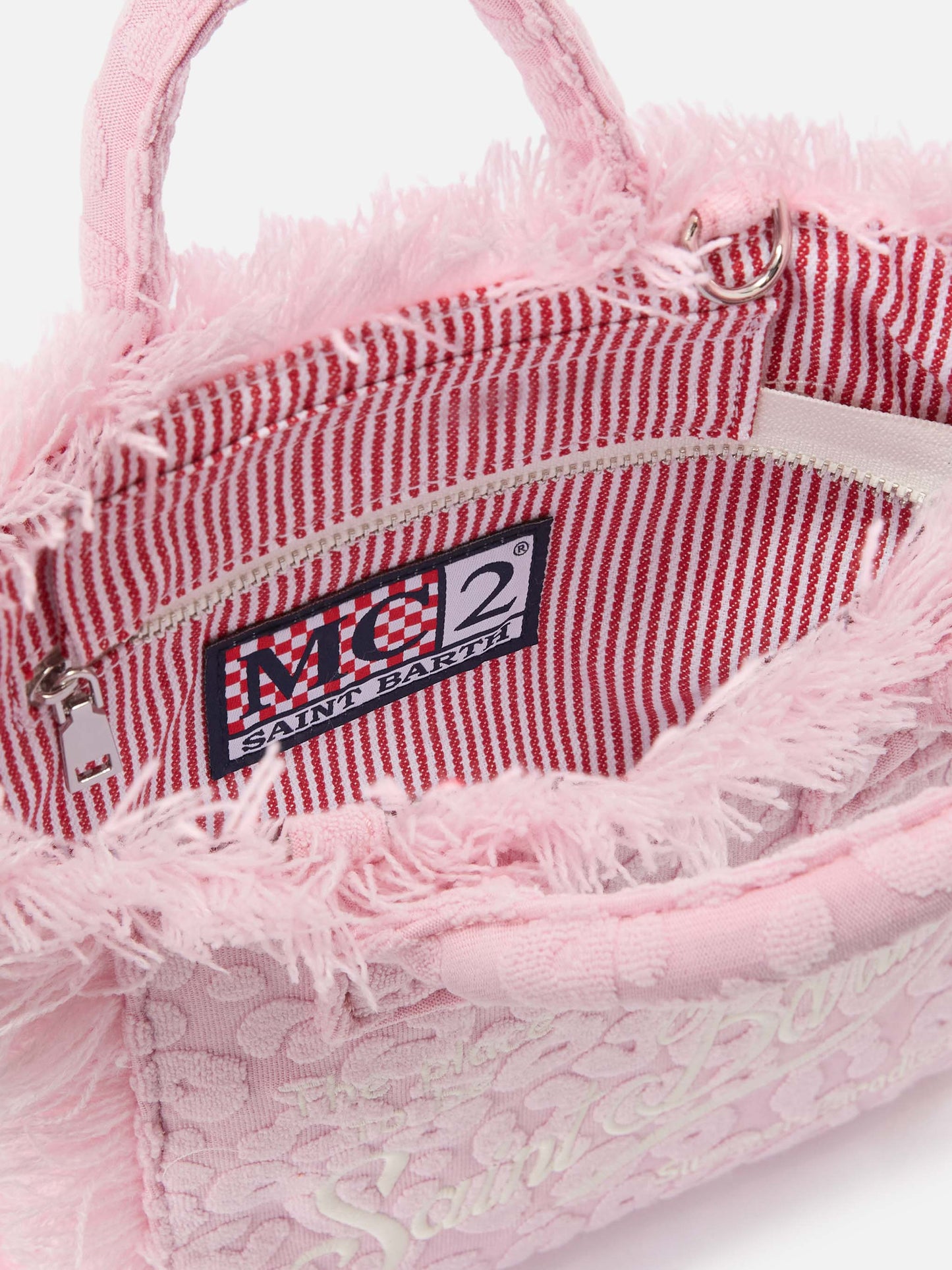 Mini vanity bag effet éponge avec motif léopard en relief
