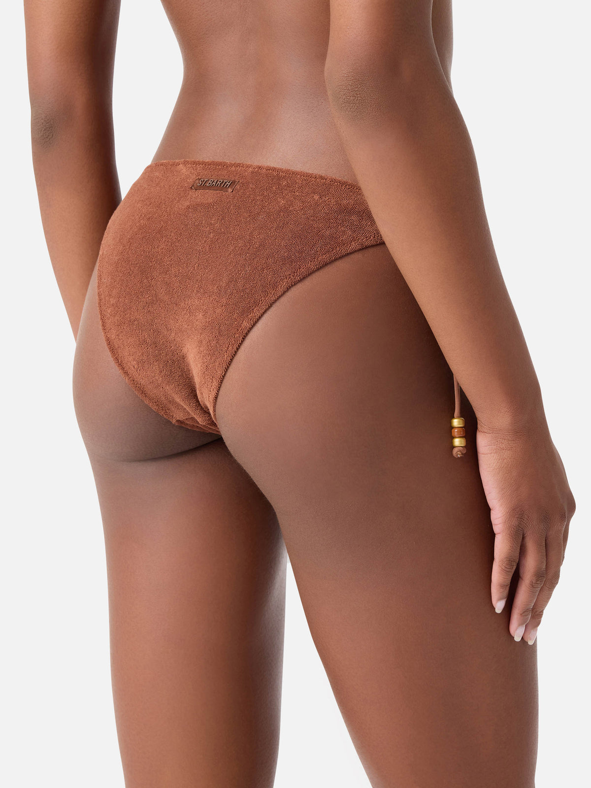 Bikini bralette Judy Virgo de rizo marrón