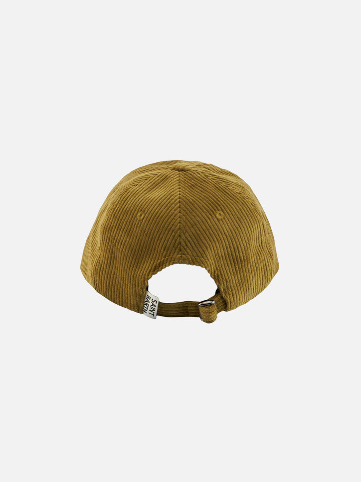 Baseball corduroy cap with Cortina embroidery - MC2 Saint Barth