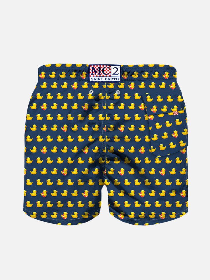 Boy swim shorts with ducky print - MC2 Saint Barth