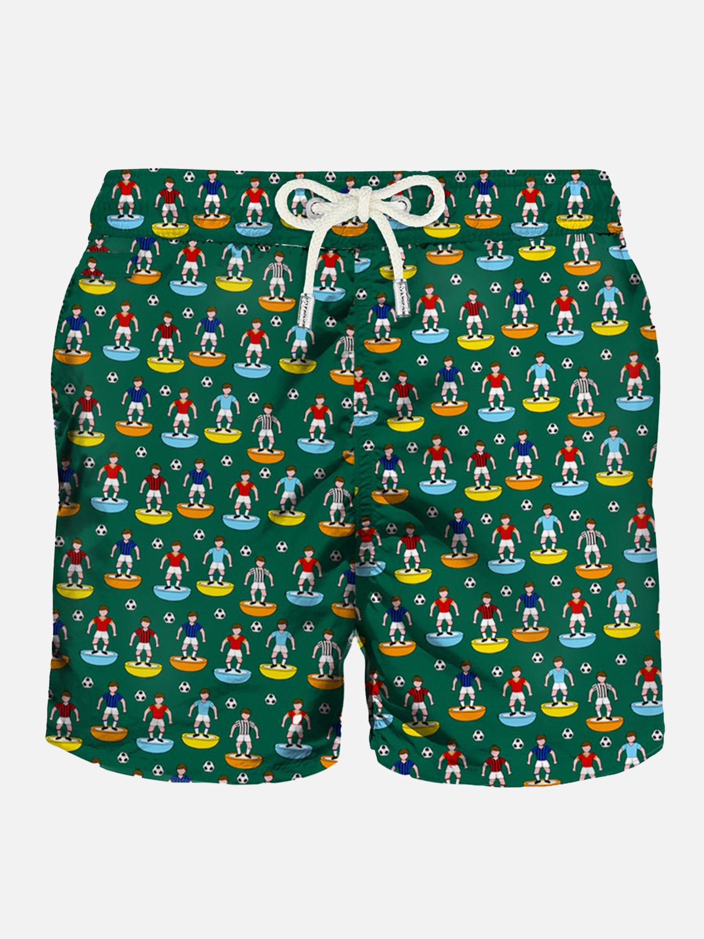 Badeshorts für Herren mit Fußballaufdruck