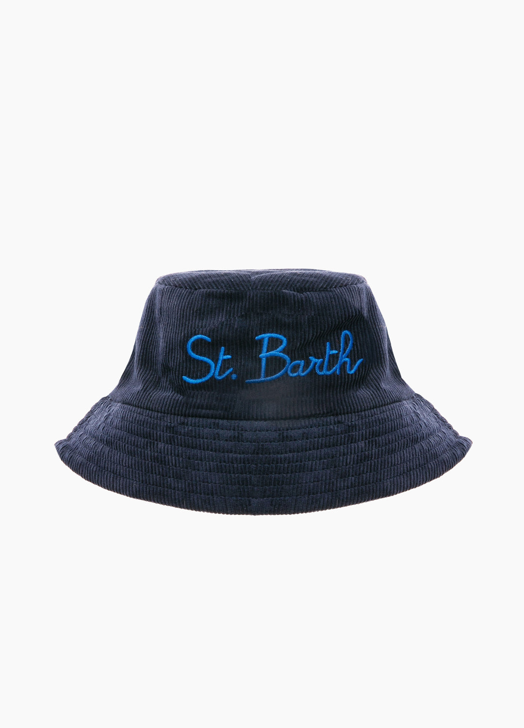 Blue corduroy bucket hat - MC2 Saint Barth