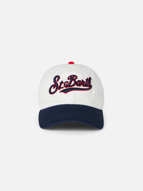 Berretto da baseball con ricamo St. Barth