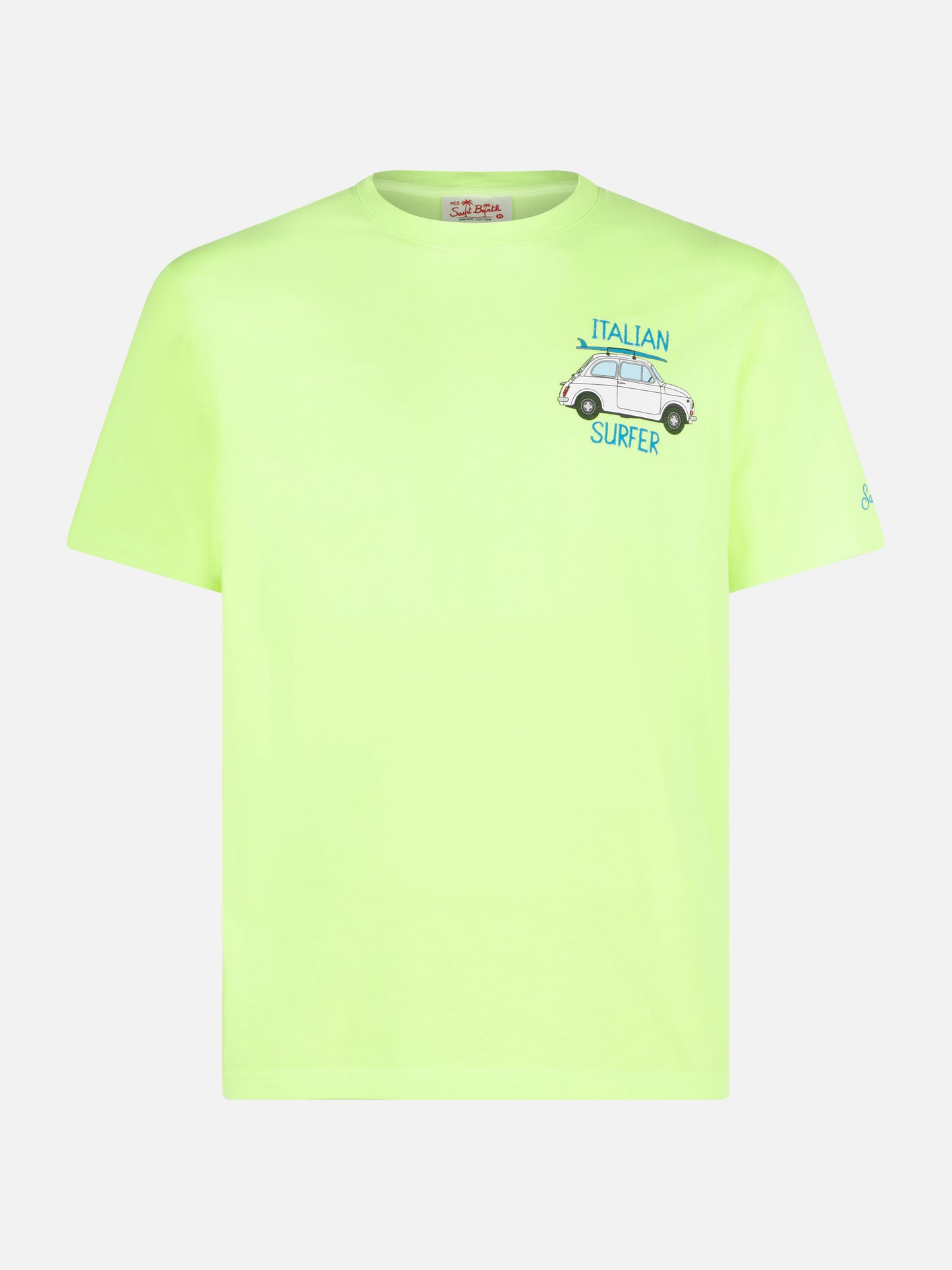 Man cotton t-shirt with Fiat 500 print | FIAT 500© SPECIAL EDITION