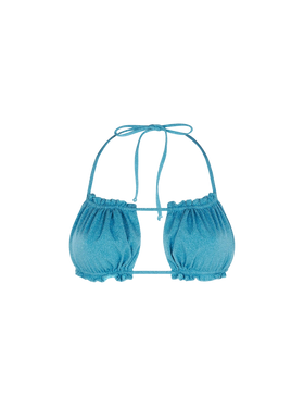 Woman lurex bandeau top swimsuit - MC2 Saint Barth