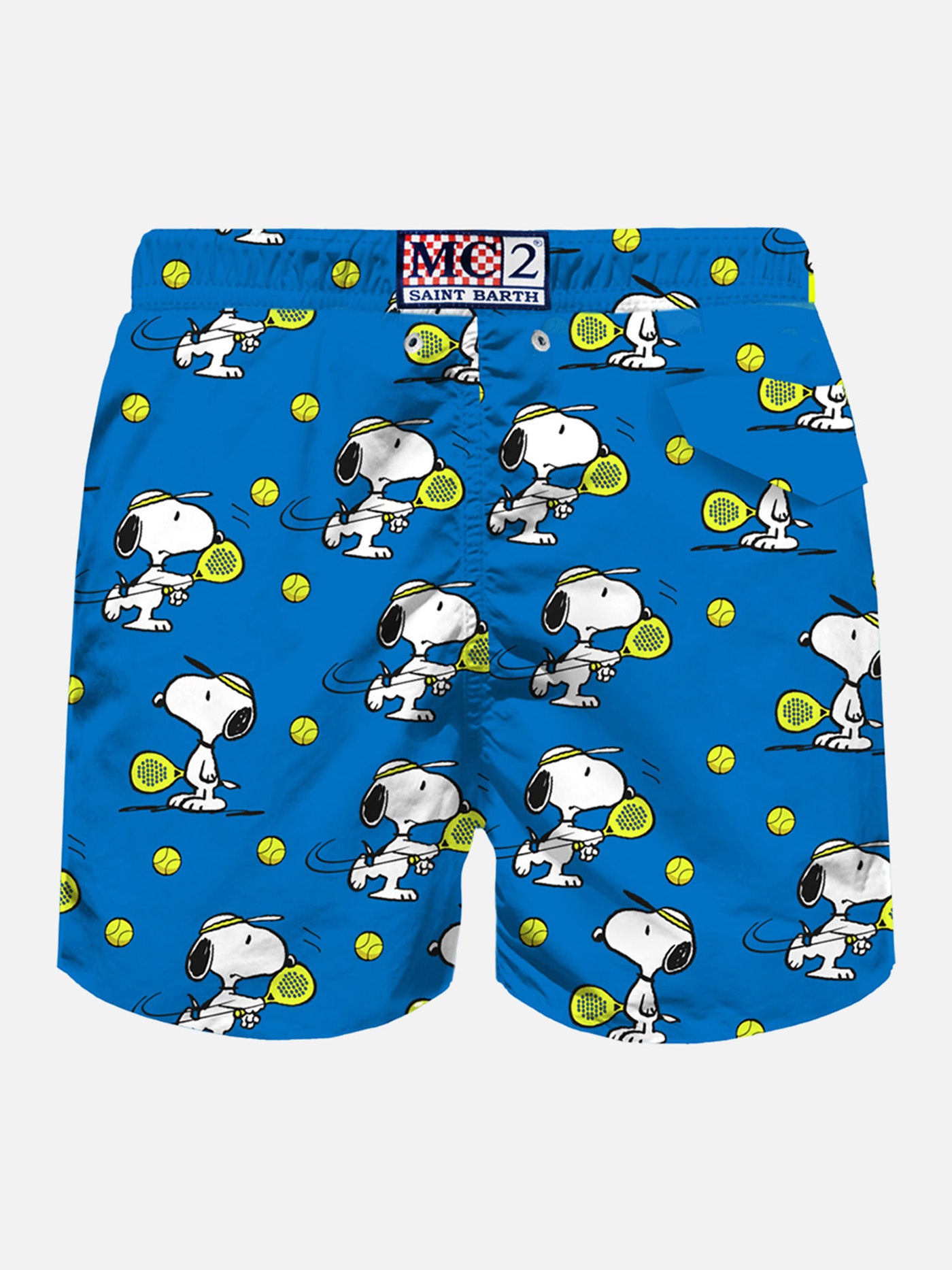 Short de bain homme en tissu léger avec imprimé Snoopy Padel | SNOOPY - PEANUTS™ SPECIAL EDITION