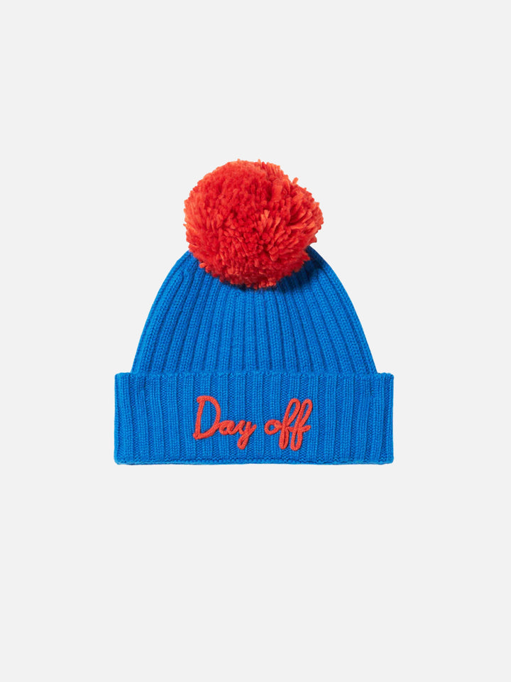 Man beanie with pompon - MC2 Saint Barth