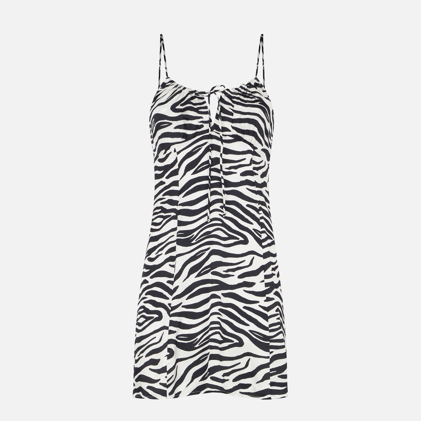 Zebra print short dress - MC2 Saint Barth