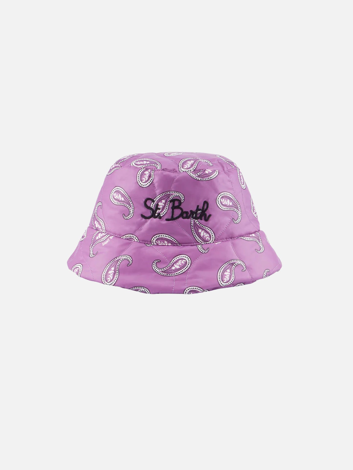 Woman bucket hat with paisley print - MC2 Saint Barth