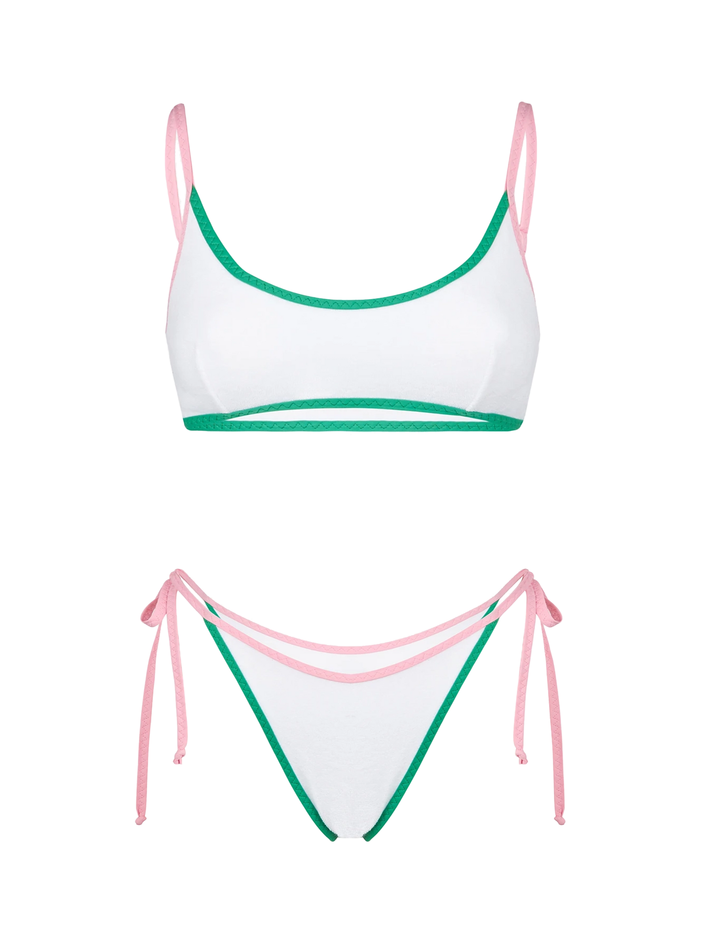 Woman terry bralette bikini - MC2 Saint Barth