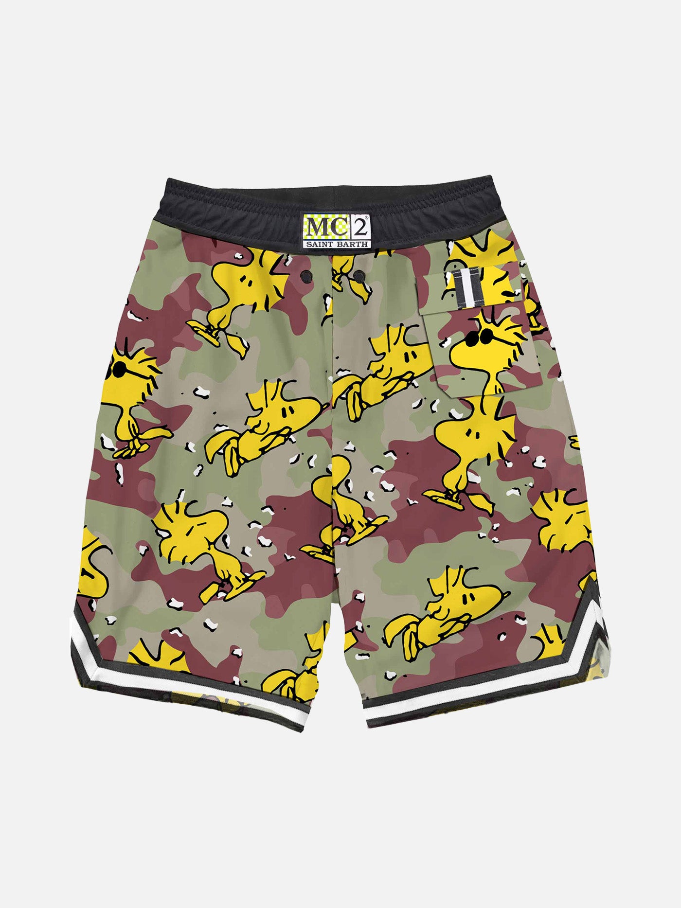 Boy swim shorts with Woodstock print | WOODSTOCK - PEANUTS™ SPECIAL EDITION - MC2 Saint Barth