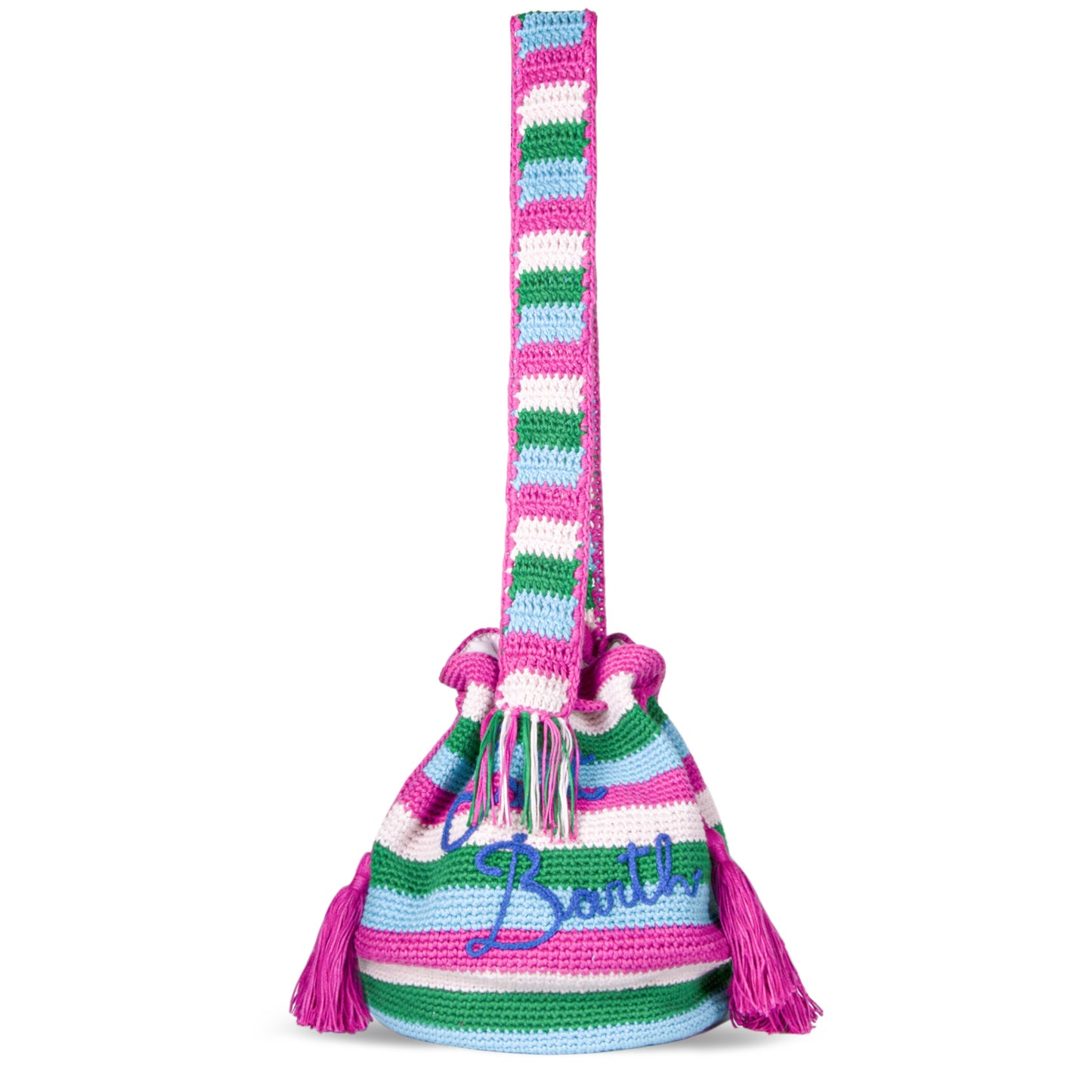 Handmade crochet bucket bag - MC2 Saint Barth