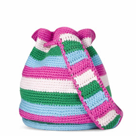Handmade crochet bucket bag - MC2 Saint Barth