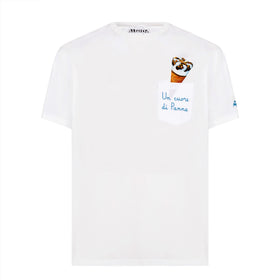 Cornetto cotton t-shirt with embroidery | Algida® Special Edition - MC2 Saint Barth