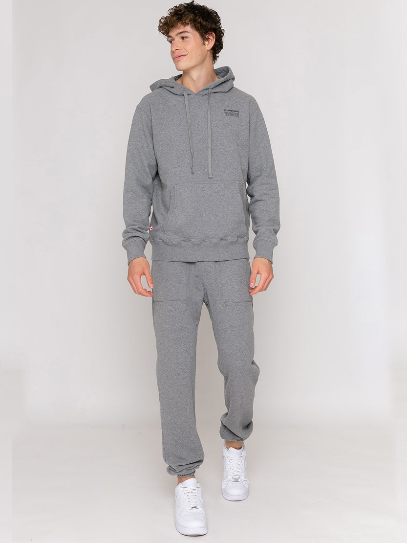 Grey mélange track pants | Pantone® Special Edition - MC2 Saint Barth