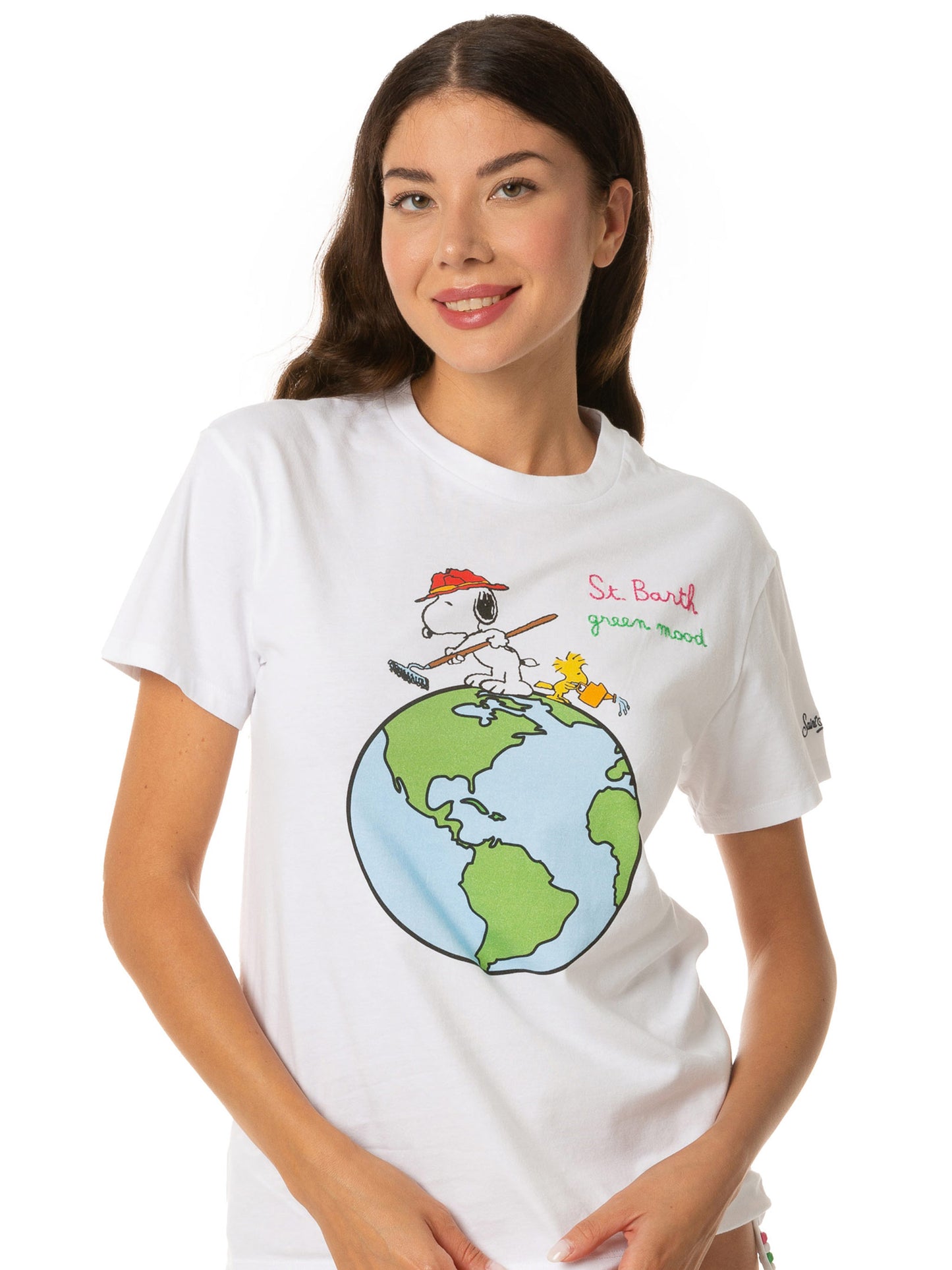 Woman cotton t-shirt with Snoopy print | SNOOPY - PEANUTS™ SPECIAL EDITION