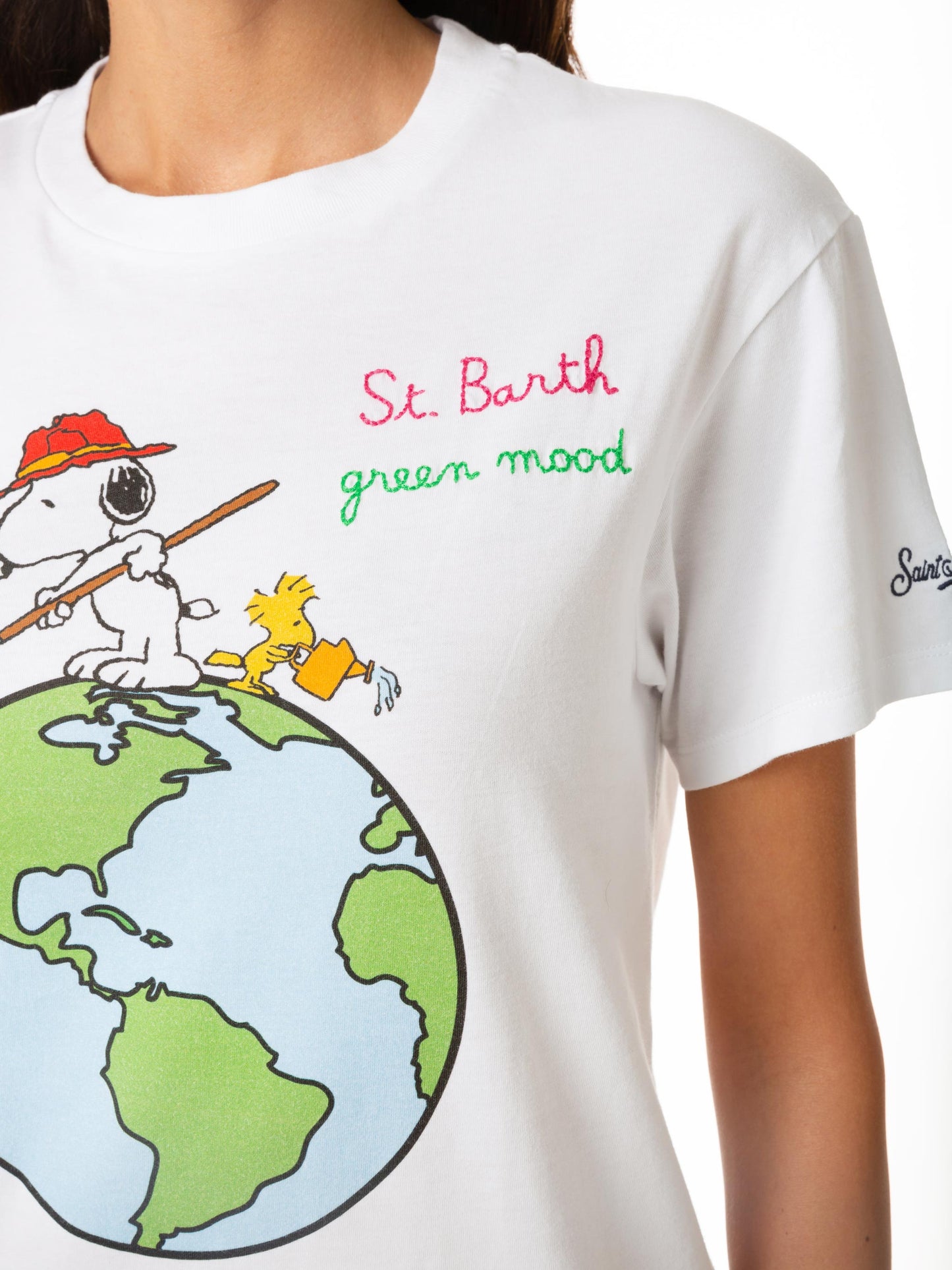Woman cotton t-shirt with Snoopy print | SNOOPY - PEANUTS™ SPECIAL EDITION