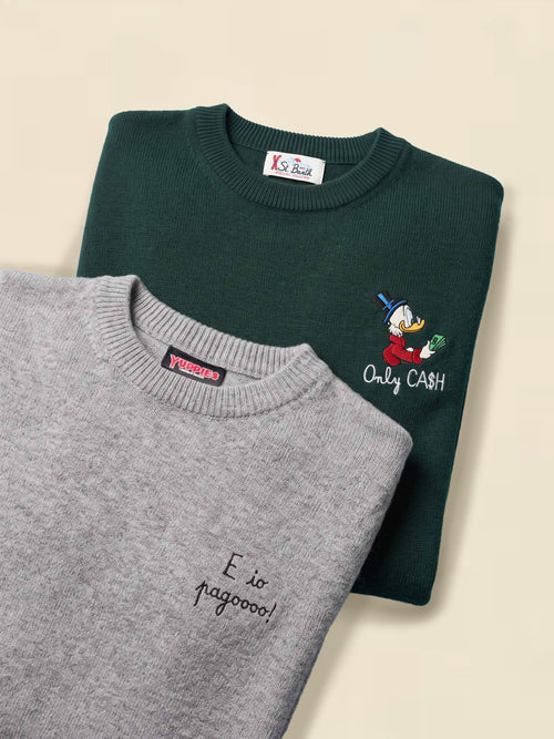 Men’s Mini Money Embroidery Knits