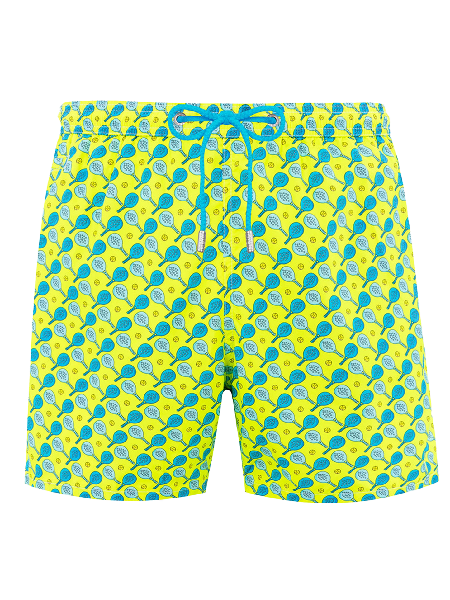 Man lightweight fabric swim-shorts Lighting Micro Fantasy with padel print - MC2 Saint Barth