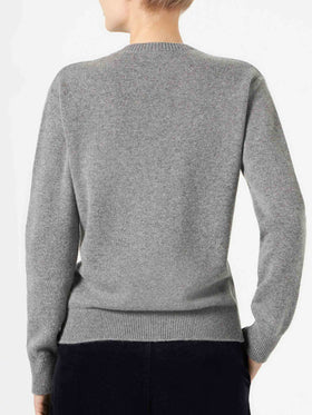 Woman sweater with Limited Edition lettering - MC2 Saint Barth