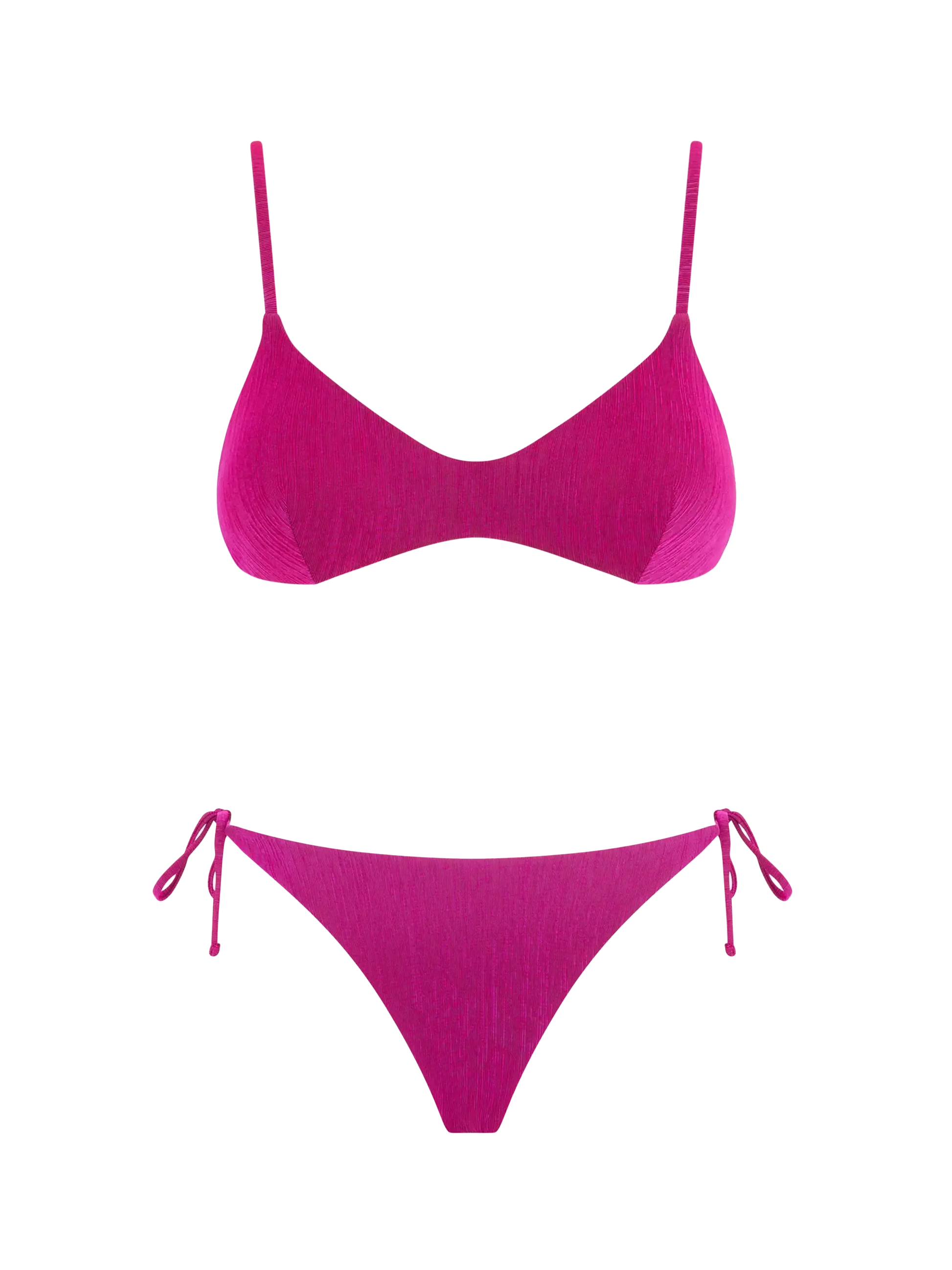Woman fucsia bralette bikini - MC2 Saint Barth