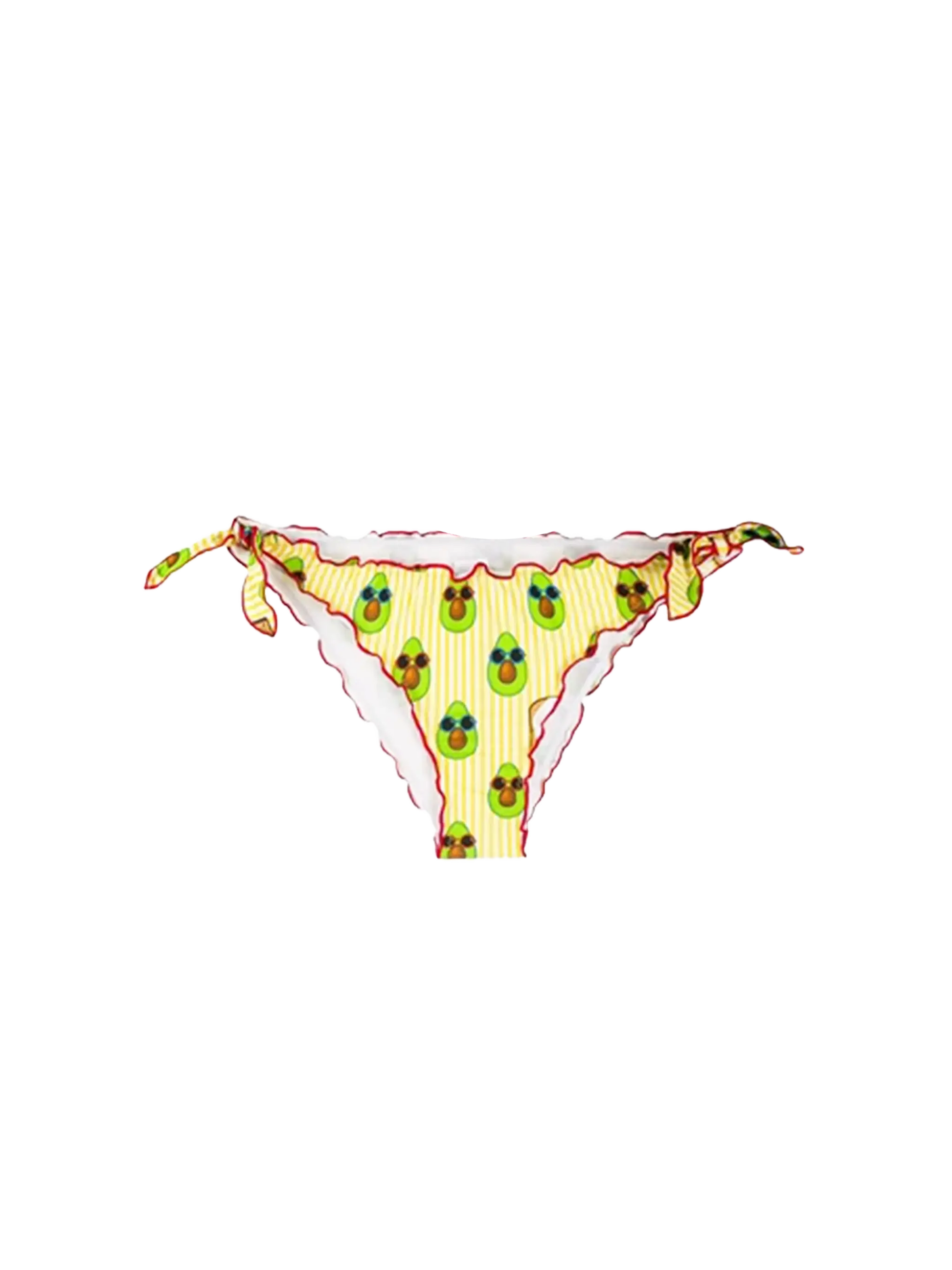 Avocado print swim briefs - MC2 Saint Barth