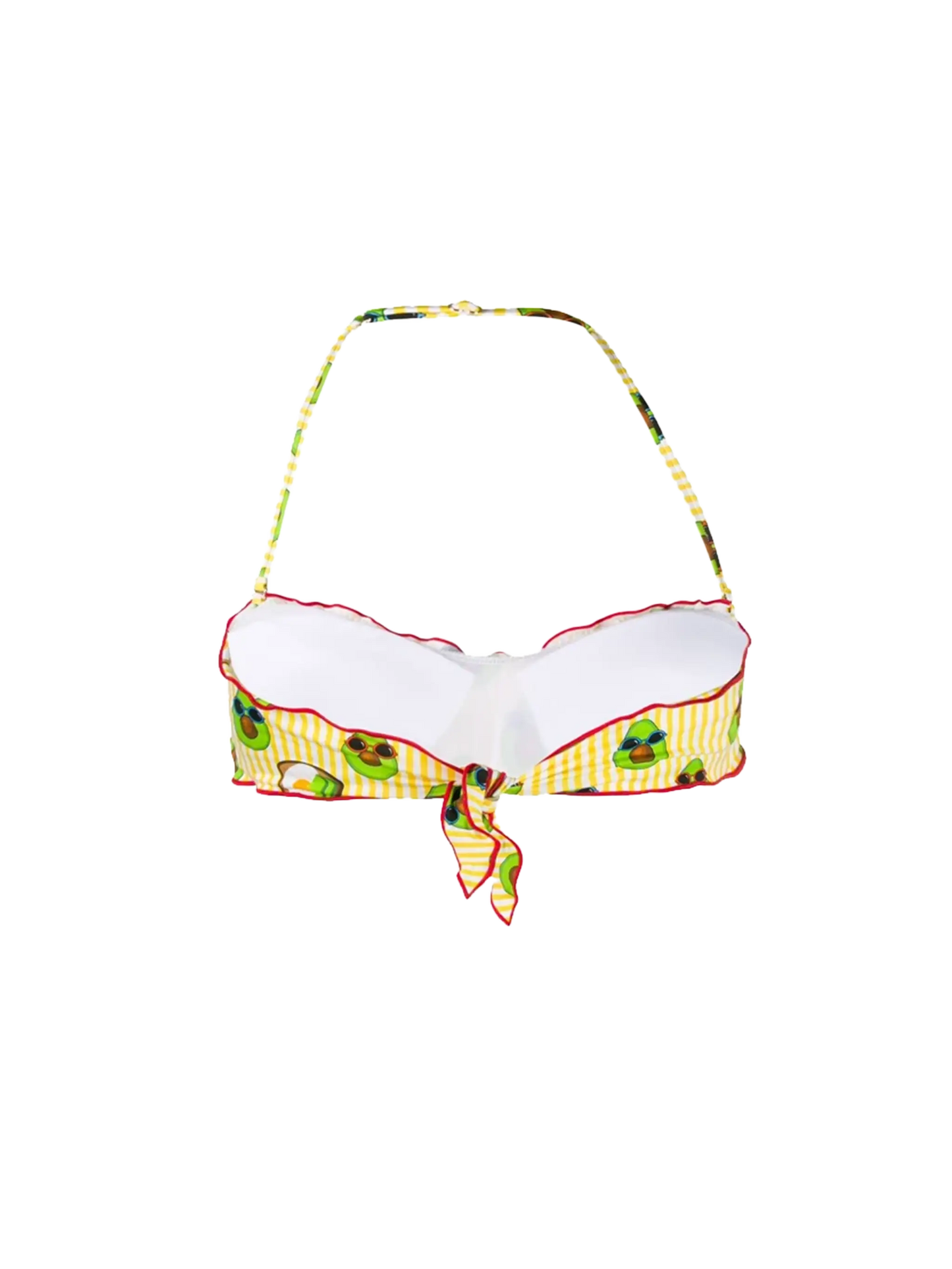 Bandeau top avocado print - MC2 Saint Barth